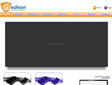 Tablet Screenshot of gedeonsolutions.com